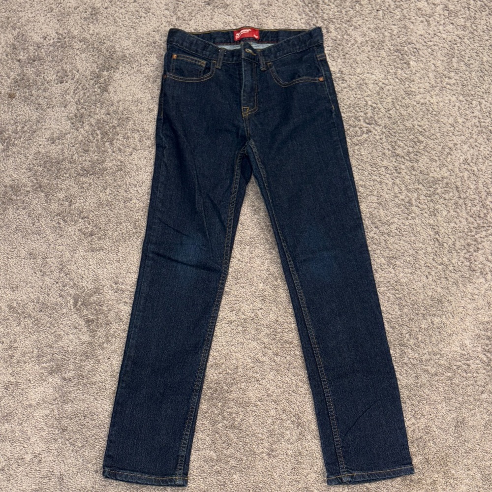 Arizona Jean Company Dark Blue Straight Jeans